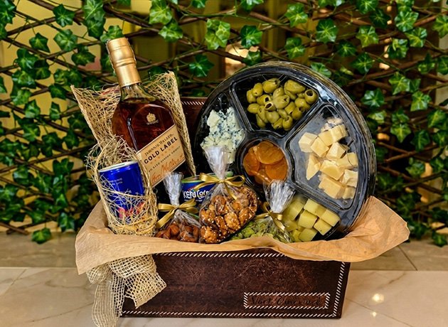 Cesta Gourmet Gold